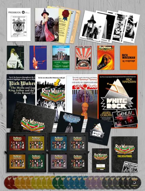 Rick Wakeman “The Prog Years 1973-1977” CD/DVD Box Set Now Available! |  Grateful Web
